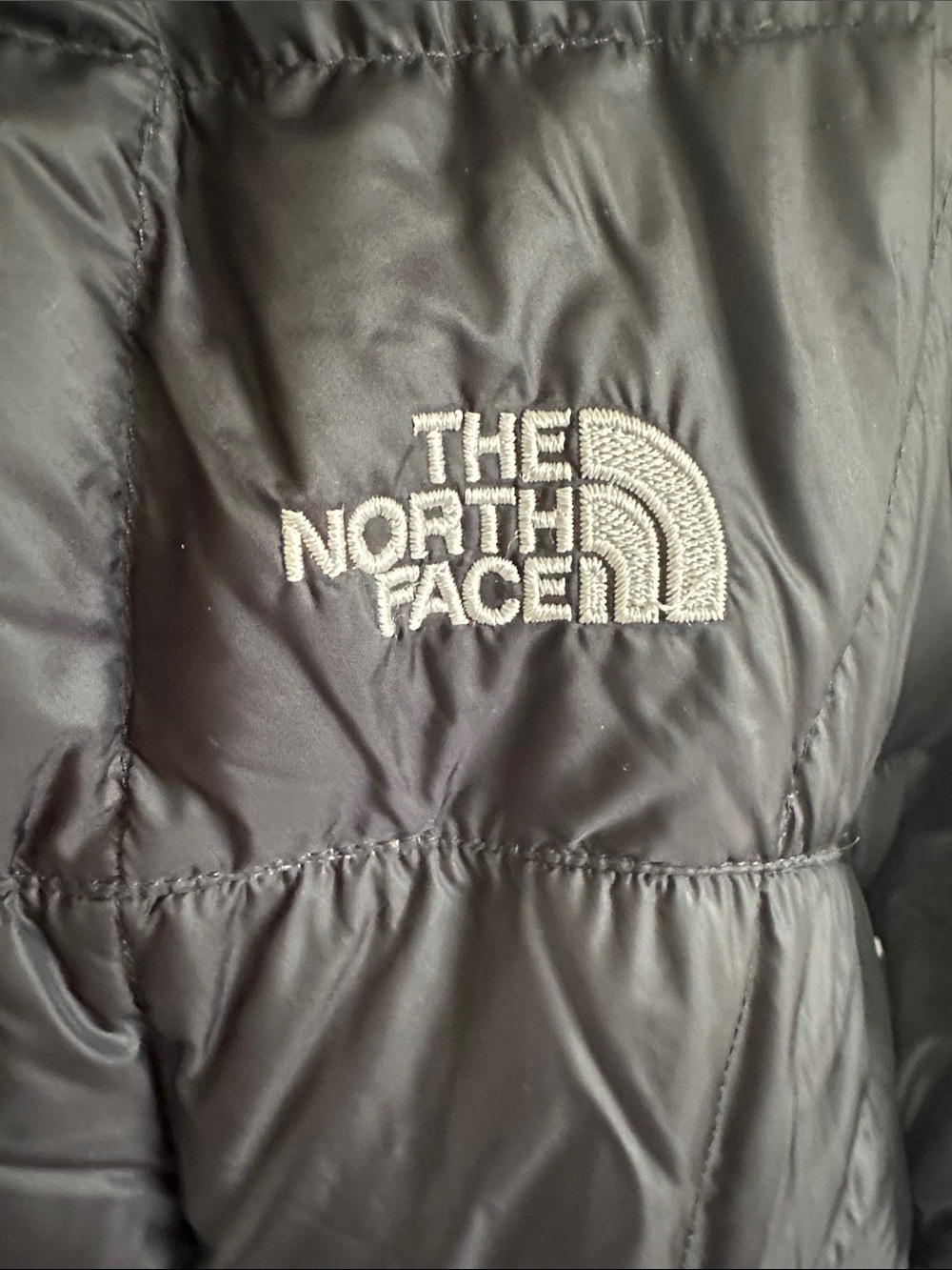 The North Face Womens Black Metropolis Parka Long Puffer Coat Retired 600 down S - Picture 10 of 12